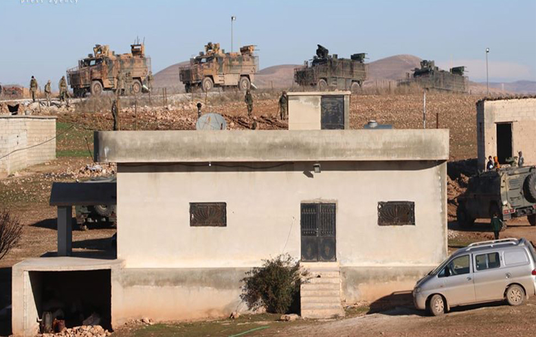 گەرەكە رووسی توركی یا هەڤبەش ل گوندەوارێ كۆبانی هاتە  ئەنجام دان