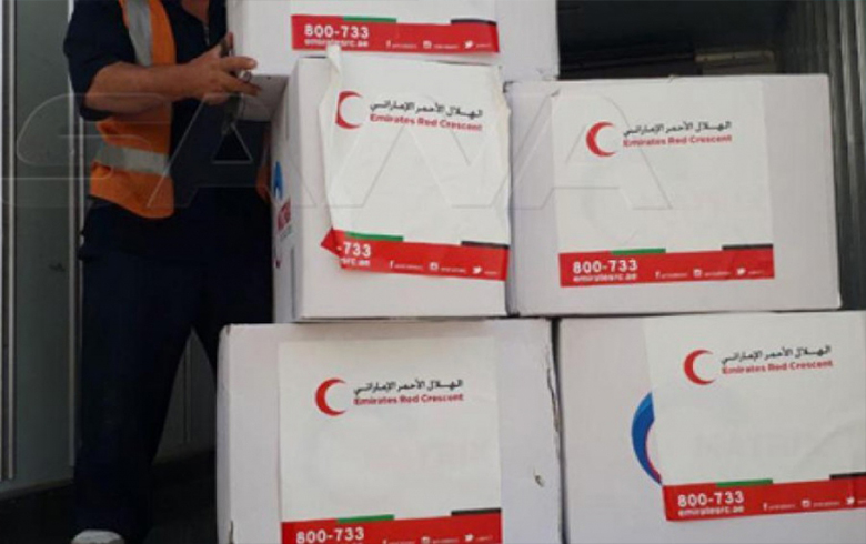  للمرة الثانية في أسبوع.. مساعدات إماراتية تصل نظام الأسد