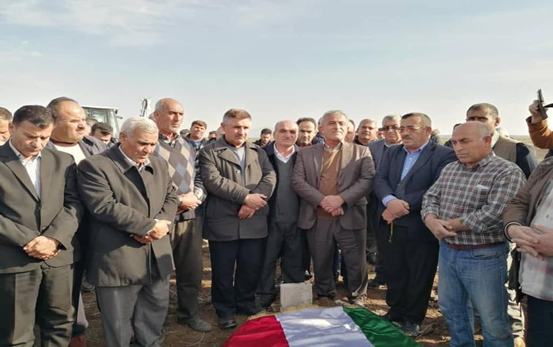 دائرة تنظيم ( تركيا - كوباني ) للـ PDK-S  تعزي برحيل الشخصية الوطنية ميجر عكيد 