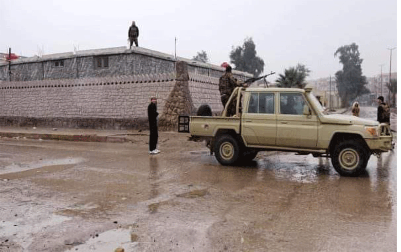 قسدێ رەوشا ئاوارتە و قەدەغەكرنا گشتی ل باژارێ رەقایێ راگهاندن