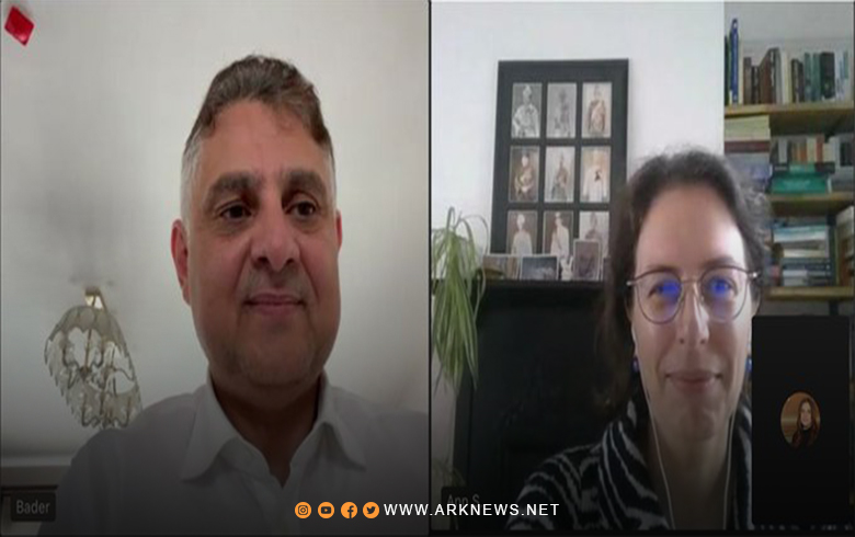 باتصال مرئي ..جاموس يبحث مع المبعوثة البريطانية لسوريا آخر تطورات الملف السوري