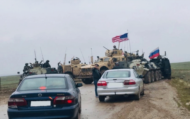 American forces are blocking the advance of Russian forces on the M4 road again American forces are blocking the advance of Russian forces on the M4 road again