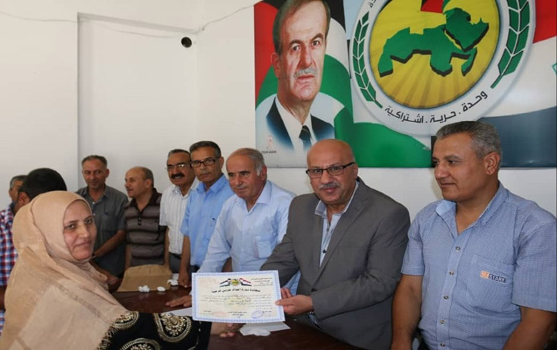 حزب البعث يوسع نشاطاته في مدينة قامشلو
