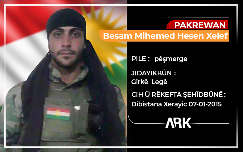 Commemorating the annual martyrdom of the Peshmerga, Bassam Khalaf