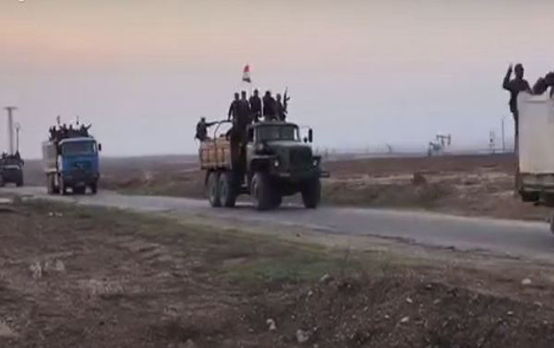 SANA: The Syrian regime army started moving towards Derik