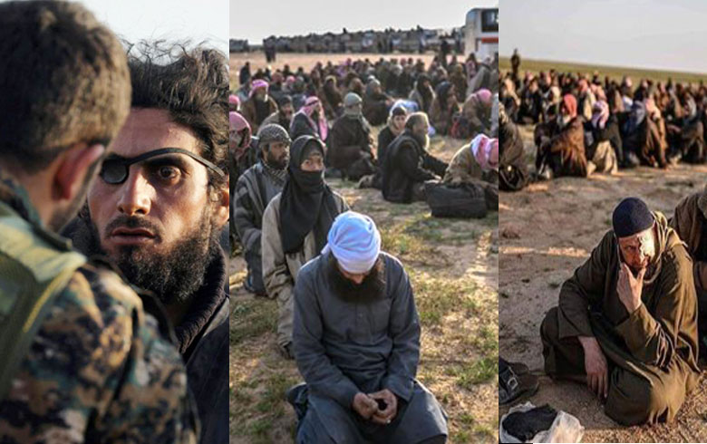 PYD تطلق سراح 103 معتقل من داعش في ديرالزور 