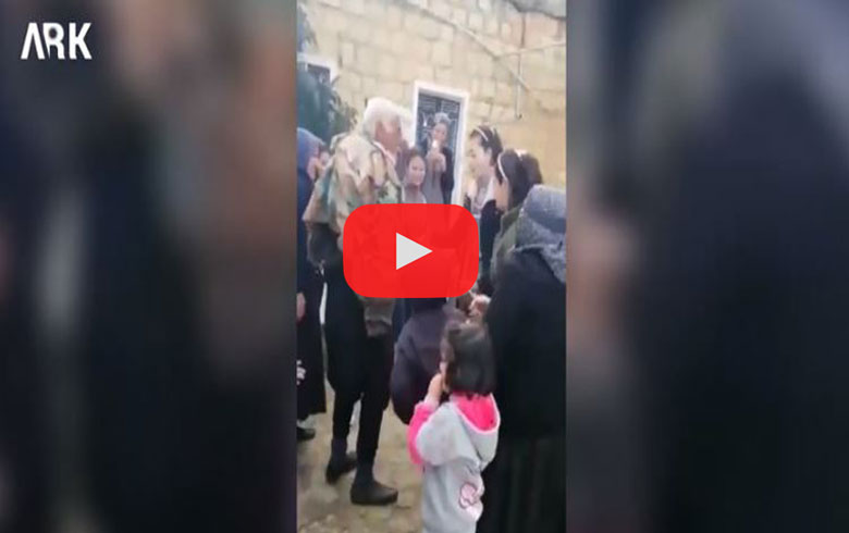 Video … The joy and happiness of the family to release an elderly in Afrin