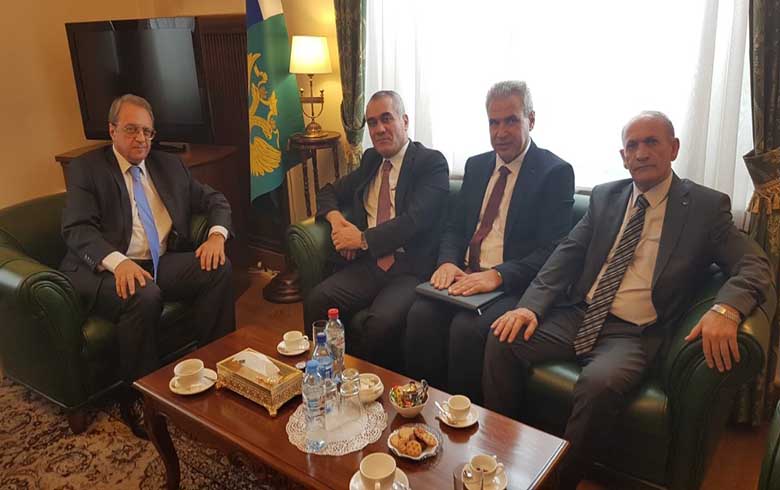 وفد المجلس الوطني الكردي يلتقي السيد بوكدانوف نائب وزير الخارجية الروسية