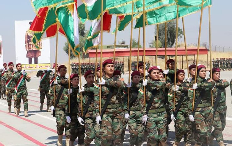 See in pictures... Female fighters from the Roj Peshmerga forces | ARK News