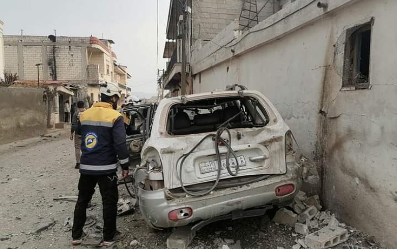 Herêma Efrînê bi teqînan pêşwazî li sala 2021ê kir 