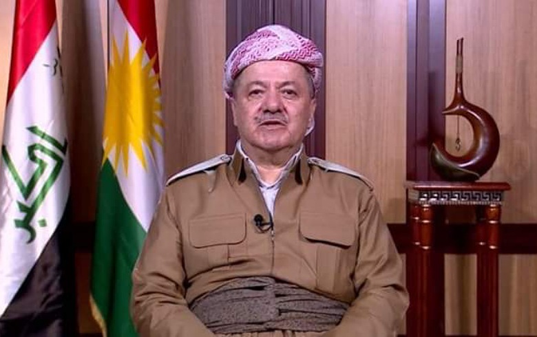 الرئيس بارزاني يؤكد على ضرورة استمرار بقاء كوردستان كبلد للتآخي والتعايش