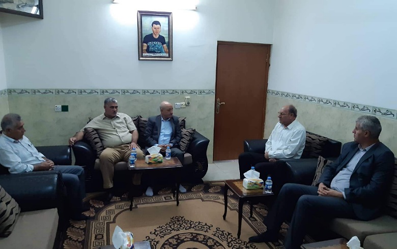 كوركوسك.. وفد من PDK_S يزور عائلة الشهيد أحمد بونجق 