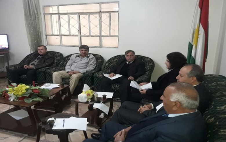 Local councils of the Kurdish National Council meet in Qamishlo