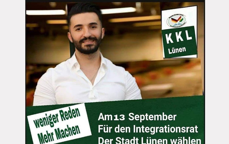 Kurdish candidate Dilyar Sheikhi wins a seat in the German city of Lunen