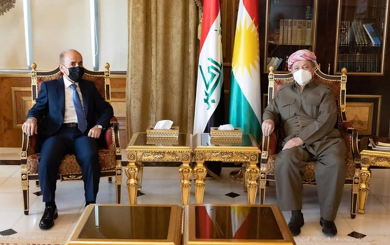 The Minister of Peshmerga reviews President Masoud Barzani the results of their visit to America and Britain