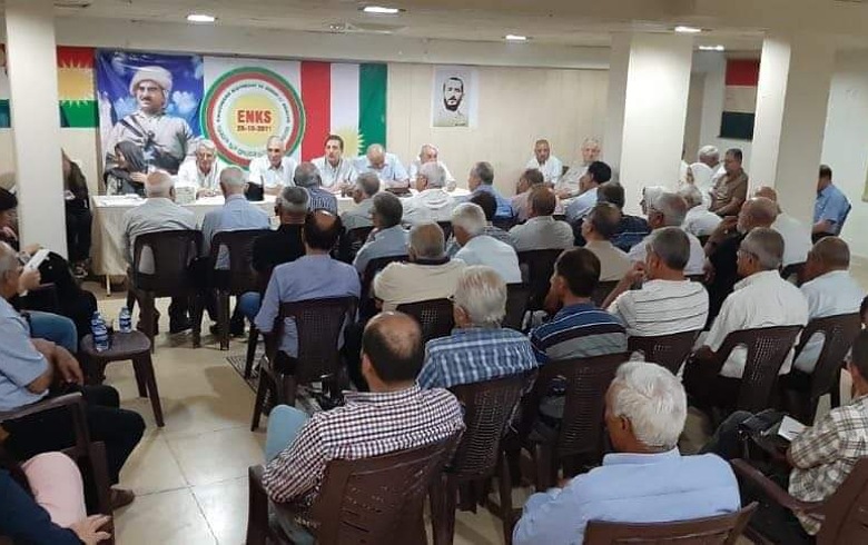 ئه‌نجوومه‌نا نشتیمانی یا كوردی ل سووریێ جڤینه‌كه‌ به‌رفه‌ره‌ه ل دار خست 