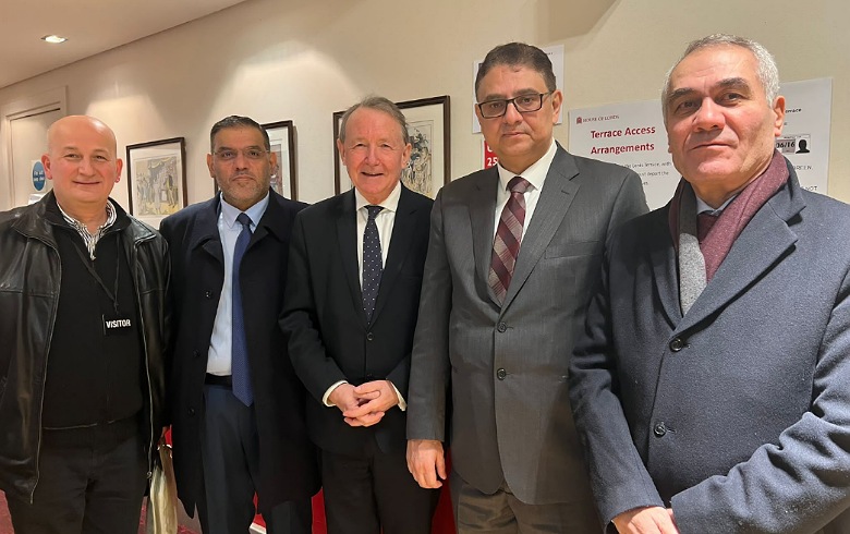 With the participation of Kamiran Hajo... Diplomatic tours of the Syrian Negotiations Committee in the United Kingdom