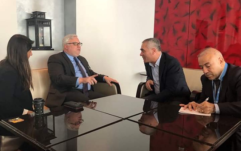 ENKS delegation meets with Joel Rayburn