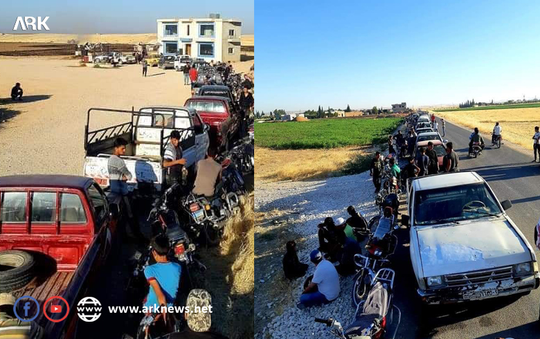 Kobani is experiencing a gasoline crisis