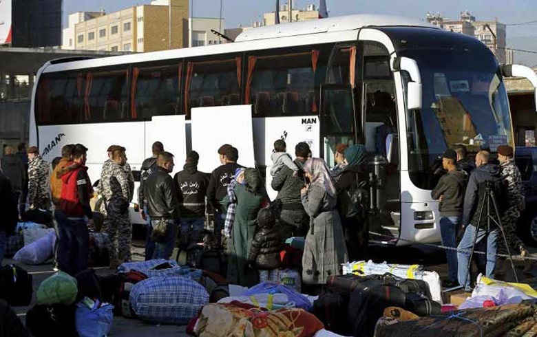 Lubnanê 34 koçberên Sûrî girtin