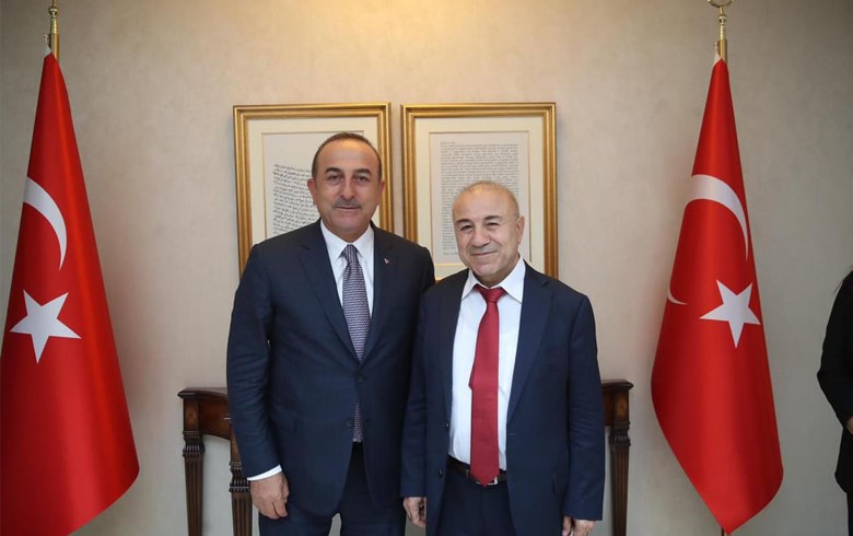 د. عبدالحكيم بشار: ناقشنا موضوع المنطقة الآمنة مع وزير الخارجية التركية جاويش أوغلو