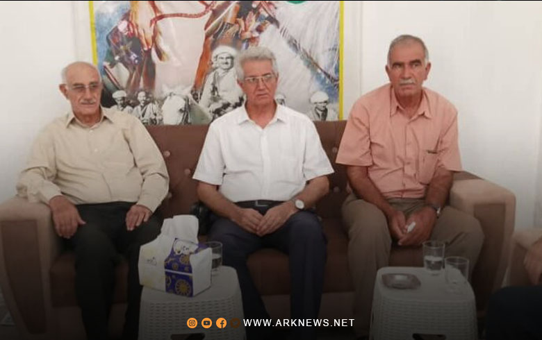 وفد من قيادة الديقراطي الكوردستاني - سوريا يزور مقر مجلس محلية عامودا لـENKS 