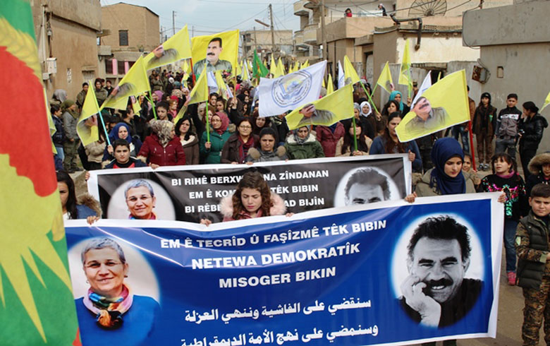 The PYD and the daily marches against neighbors and the Kurdish  and the Syrian parties - and paving the way for the entry of Turkey