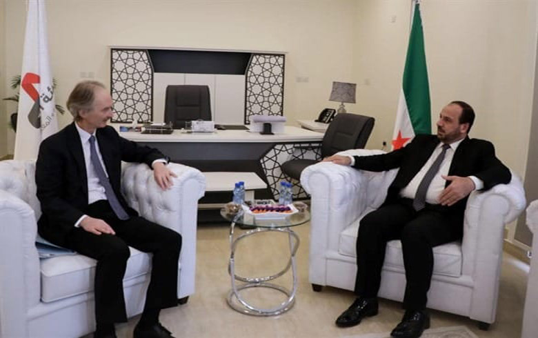  Hariri discusses with Pederson the results of his visit to Damascus
