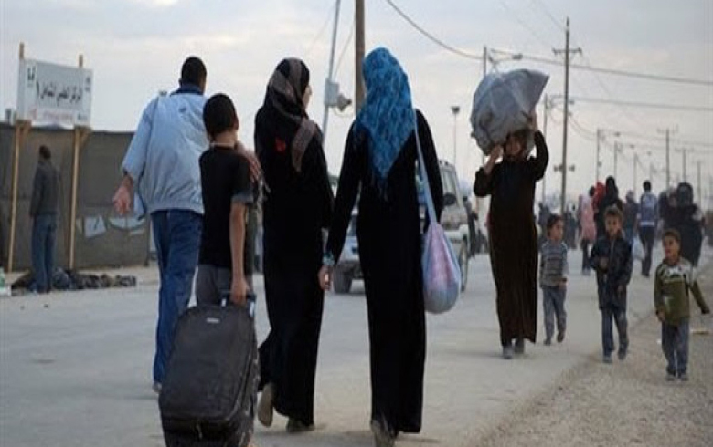 How many Syrians in the Kurdistan region, according to the Syrian provinces?