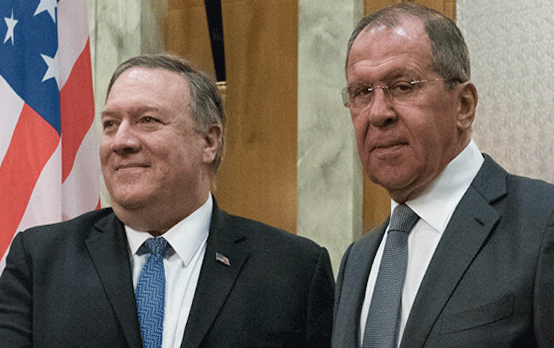 In a telephone call, Pompeo and Lavrov discuss the Corona crisis and the settlement in Syria
