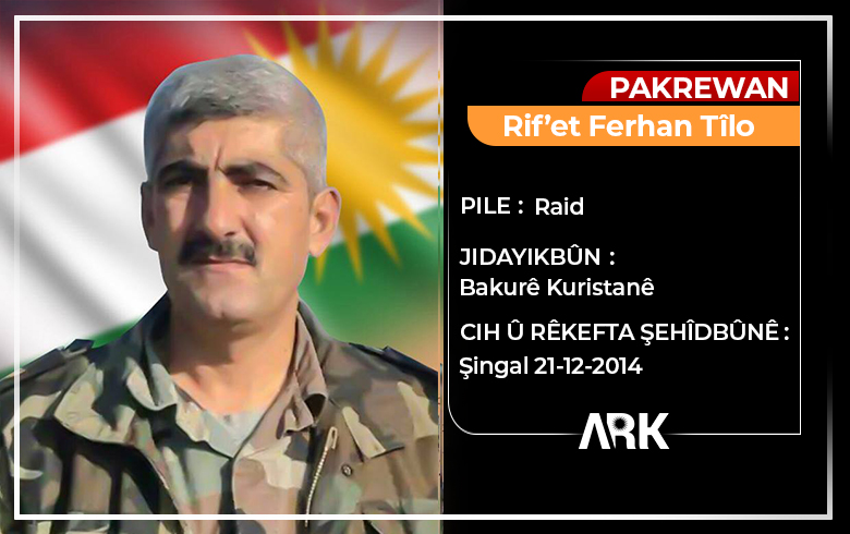 5 sal li ser şehîdbûna efserekî Pêşmergeyê Roj re derbas bûn  