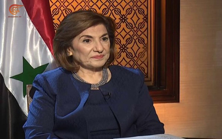 بثينة شعبان: المنطقة الآمنة عدوان، و سيتم تحرير كل شبر من الجمهورية العربية السورية