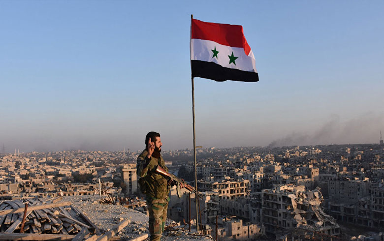 Civînek leşkerî Îranî, Sûrî, Iraqî li Şamê tê lidarxistin