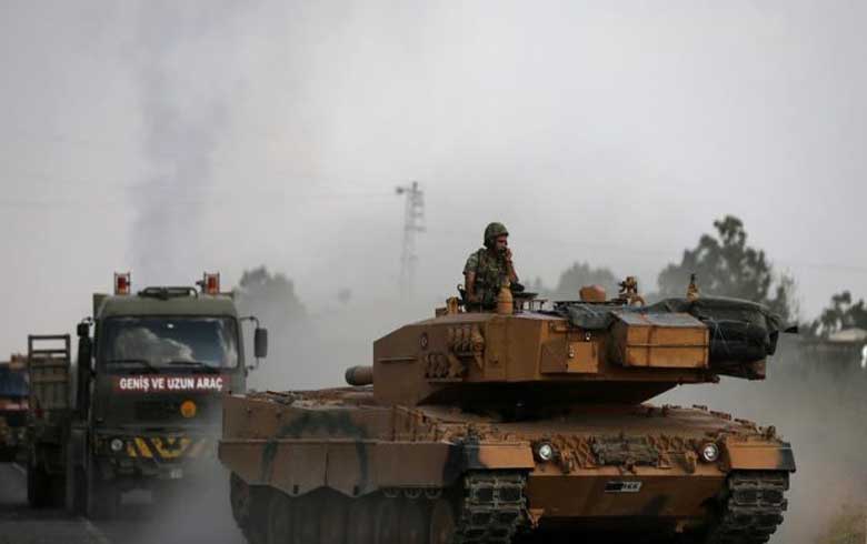 35 Turkish military vehicles enter “Putin-Erdogan” area