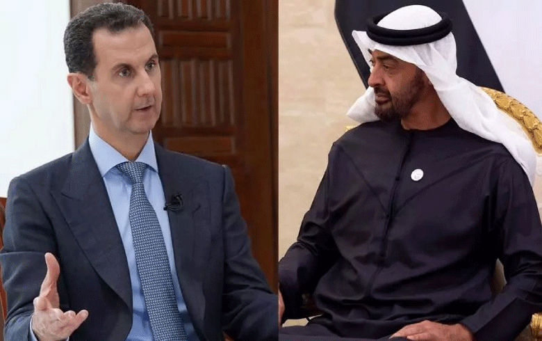 اتصال بن زايد بالأسد.. تثبيت علاقات قائمة في إطار إنساني