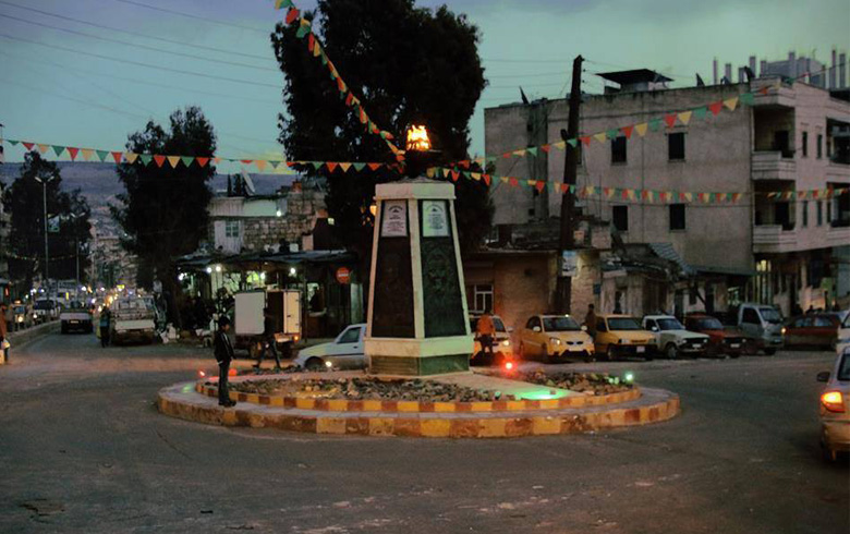 انفجار سیارة في مركز مدينة عفرين 