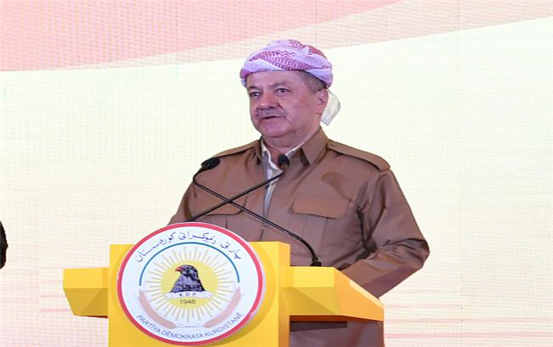  الرئيس بارزاني يشارك في مراسيم إحياء الذكرى72 لتأسيس الحزب الديمقراطي الكوردستاني