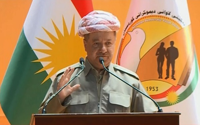 الرئيس بارزاني: لسنا مع العنف ولانقبل بالتبعية