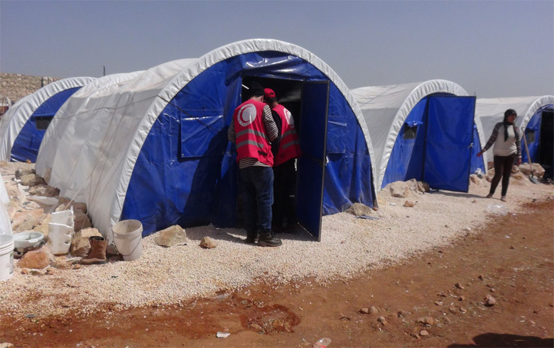 نه‌خۆشیێن گران دناڤ كامپێن ده‌ربده‌رێن عه‌فرینێ ده‌ به‌لاڤبوویه‌ 