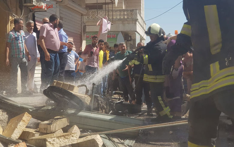 أربعة انفجارات متزامنة في حلب