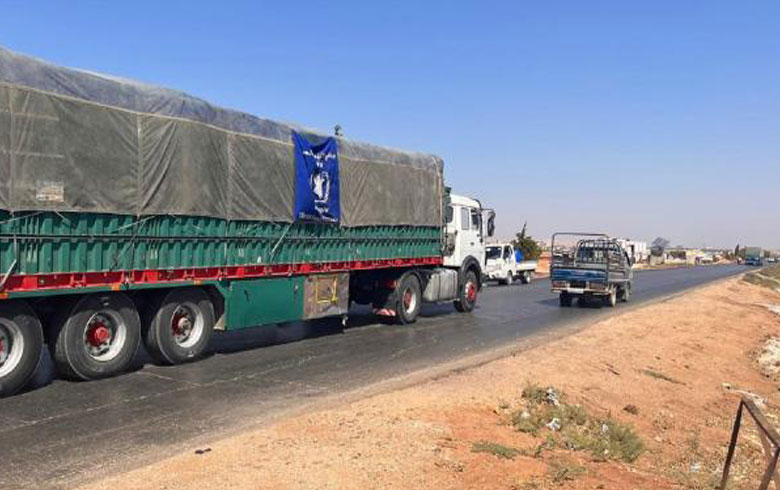 Karwaneke alîkariyan ya nû derbasî Idlibê bû