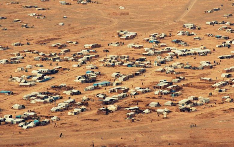 زاروكه‌ك سورى ل كامپا الركبان ژيانا خوه‌ ژ ده‌ست دا