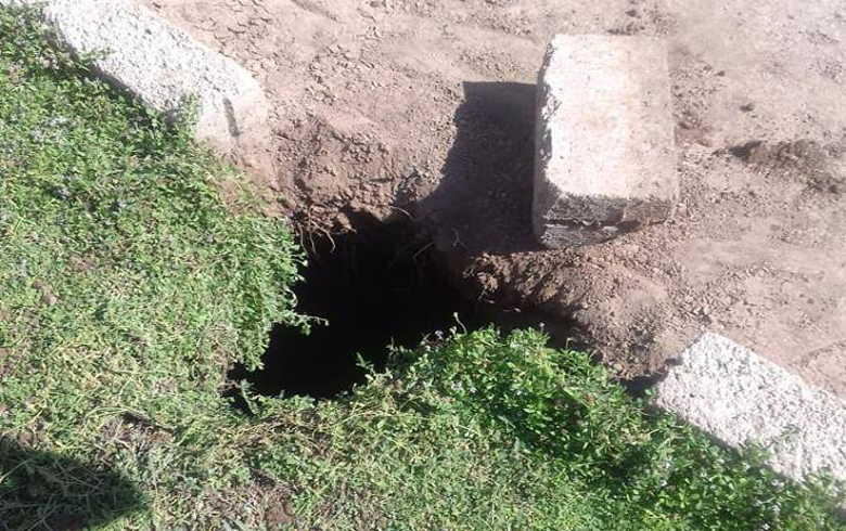 على غرار عفرين .. حفر خنادق في عامواد 