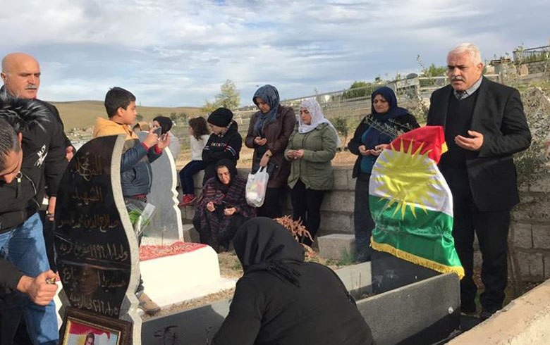 Apo seredana gora şehîd Selah Mihemed Seîd kir 