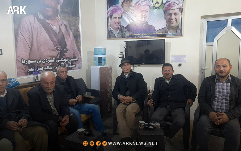 The Presidency of the Kurdish National Council meets with Barzani al-Khaled Locality