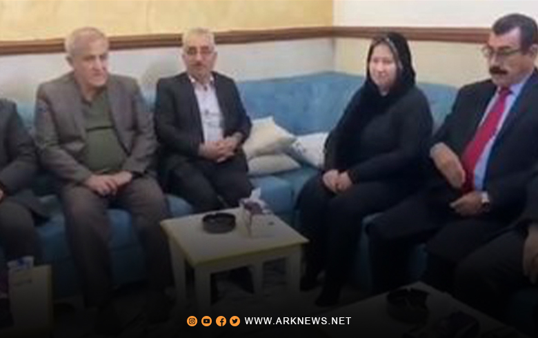 Zakho Organization of the Kurdistan Democratic Party - Syria visits the family of the martyr Saeed Ahmed Aini