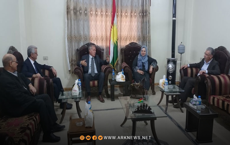 وفد من قيادة الـPDK-S يجتمع مع وفد قيادي لهيئة التنسيق الوطنية 