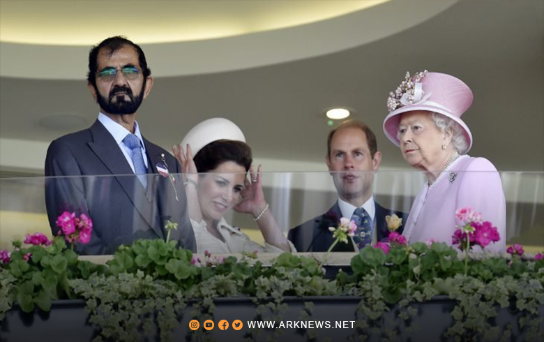 ملكة بريطانيا تلقت خيولا كهدايا من حاكم دبي بعد هروب زوجته الأميرة هيا