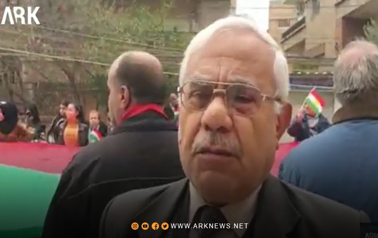 Gotina Mihemed Seîd Wadî endamê Komîta Navendî ya PDK-S di Roja Ala Kurdistanî de