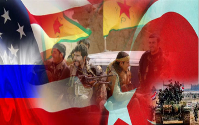 Rojavayê Kurdistanê bûye qada dîdara artêşên cîhanî
